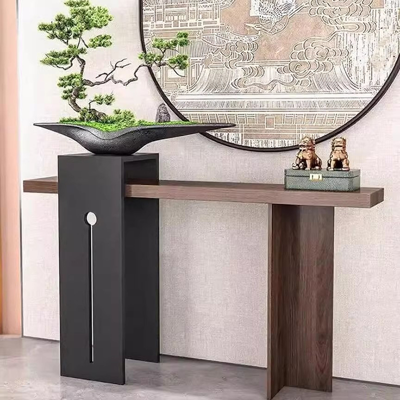 Desk Setup Minimalist - Chinese Classic Console Tables Rustic Unique