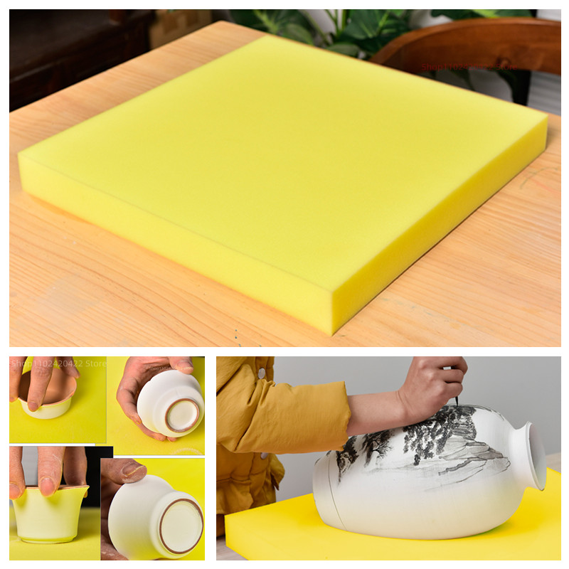 Desk Setup Clean - Pottery Tool 45cm Sponge Table Mat