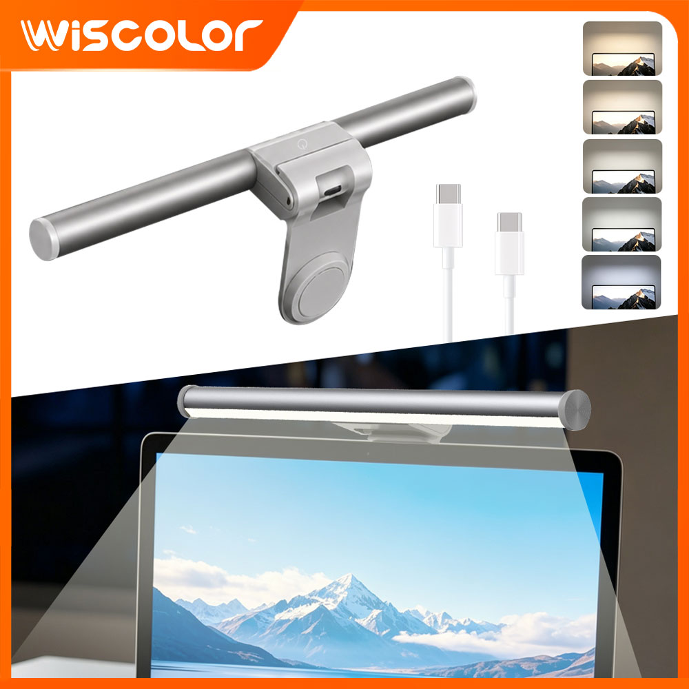 Desk Setup Gadgets - RGBIC Led Lights Setup Dimmable Monitor