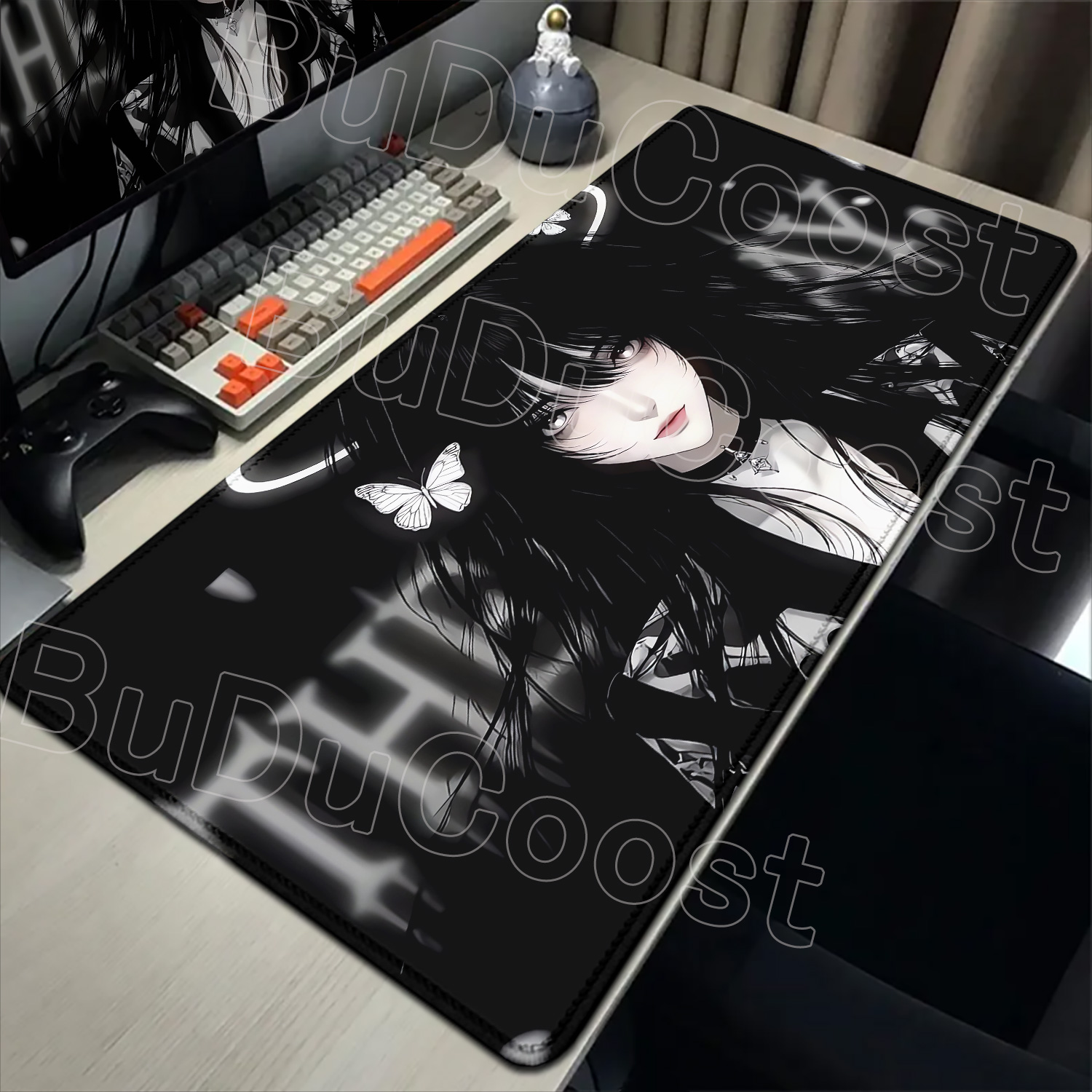 Desk Setup Dark - New Arrival HD Dark Anime Girl