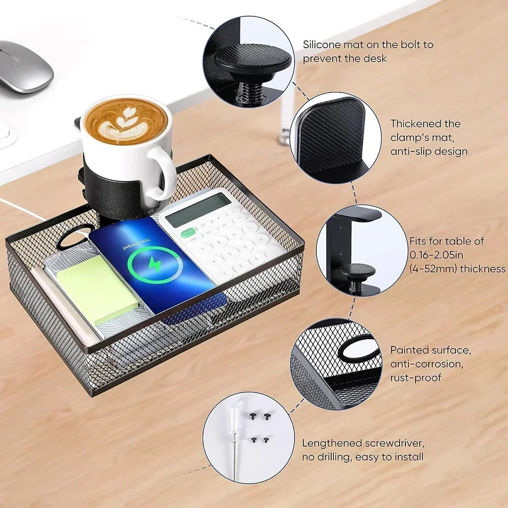Under-desk Hidden Storage Rack - Desk Drawer Unit ulasan dan harga