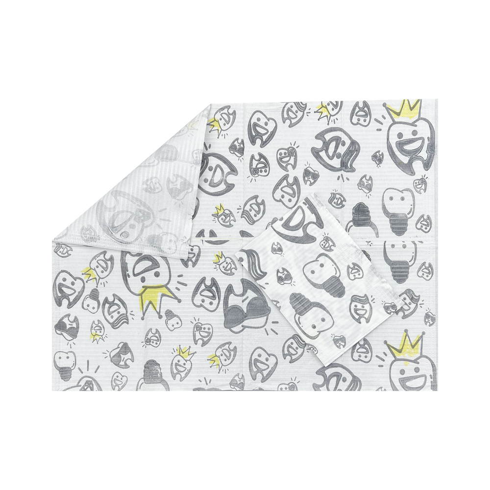 125pcs Kids Dental Bibs Dispos - Desk Setup Clean ulasan dan harga