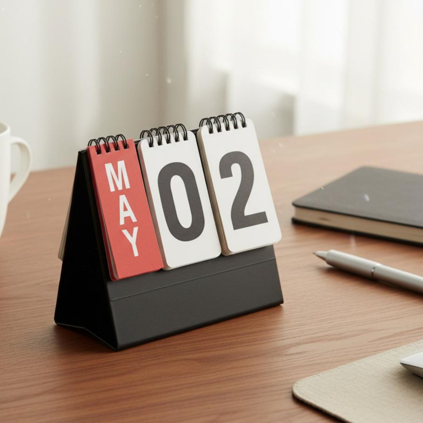 Dateless Desk Calendar Reusabl - Desk Setup Gadgets ulasan dan harga