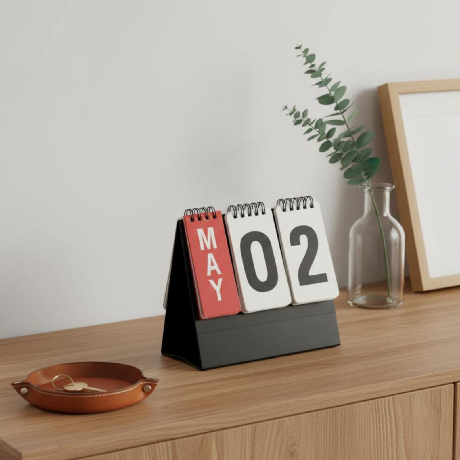 Dateless Desk Calendar Reusabl - Desk Setup Gadgets ulasan dan harga