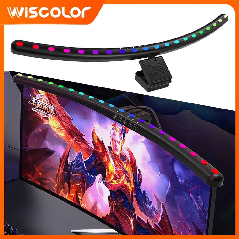 Setup RGBIC Monitor Light Bar  - Desk Setup Gadgets ulasan dan harga