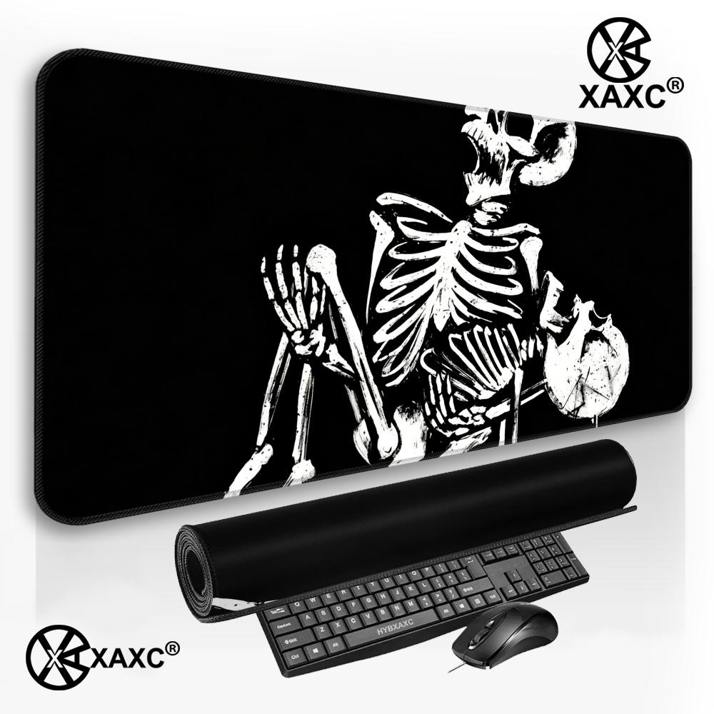 Skull Mouse Pad Dark Ink Desk  - Desk Setup Dark ulasan dan harga