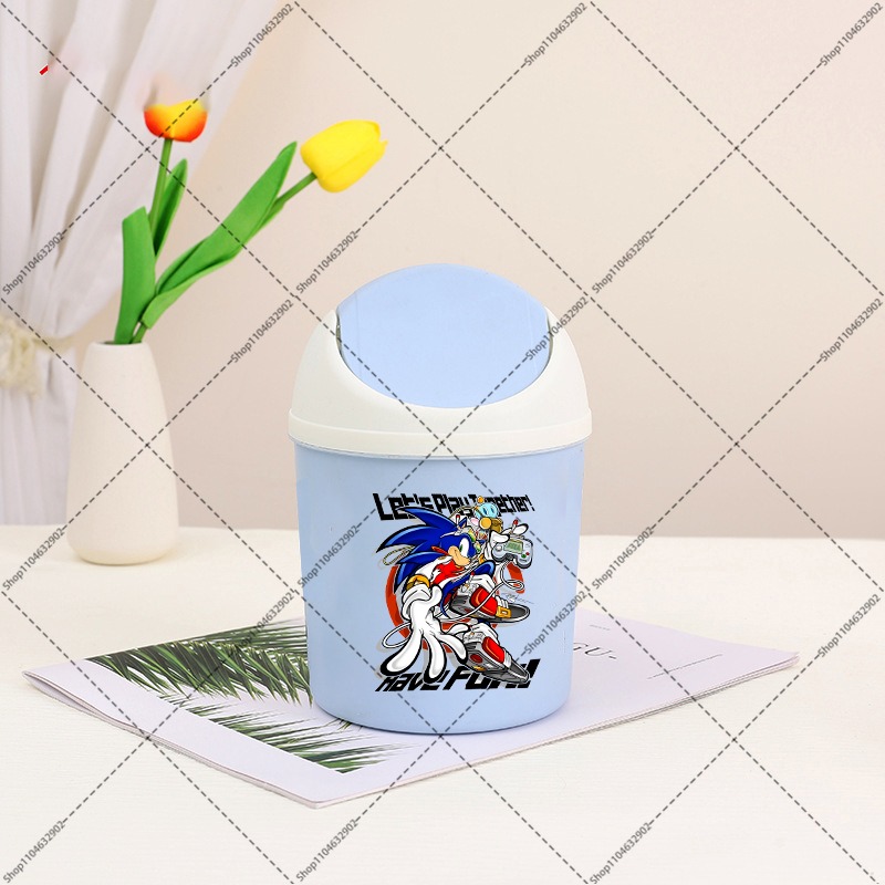Sonics Car Trash Can Cartoon A - Desk Setup Clean ulasan dan harga