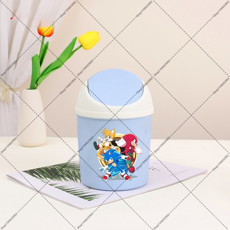 Sonics Car Trash Can Cartoon A - Desk Setup Clean ulasan dan harga