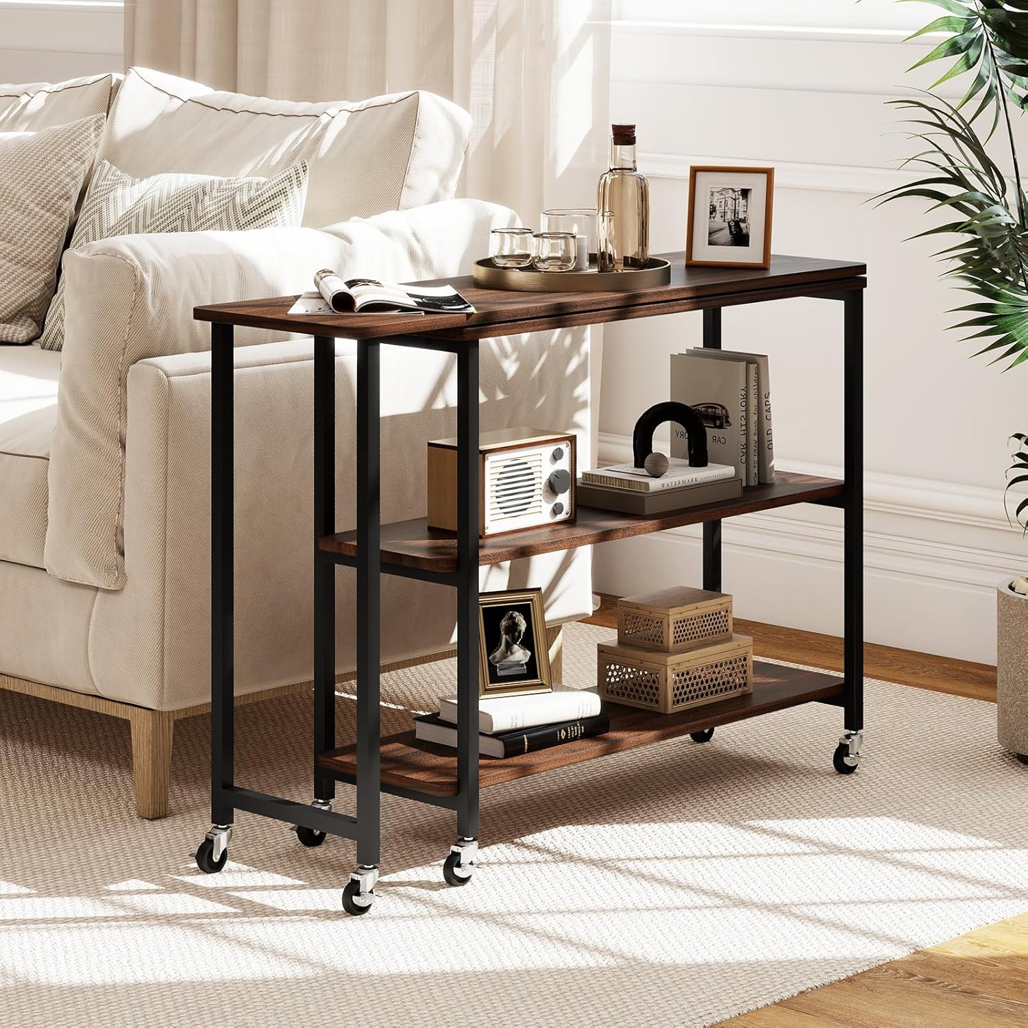 360° Rotating Side Table with  - Desk Setup Ideas ulasan dan harga