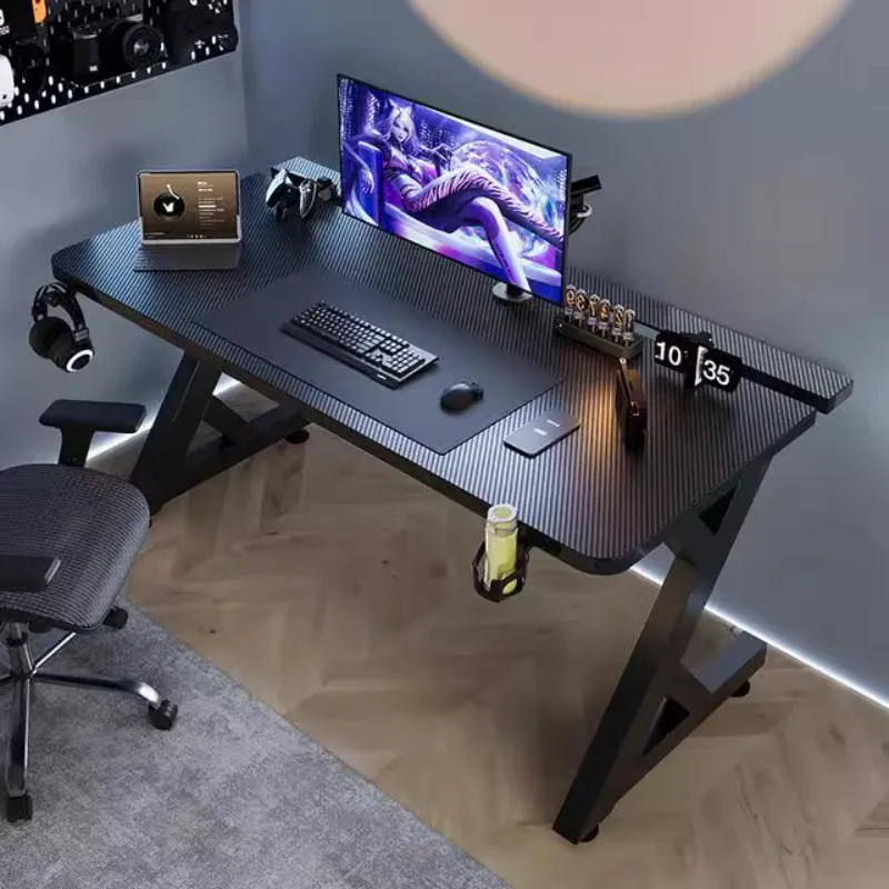 Q Minimalist Black Computer De - Desk Setup Black ulasan dan harga