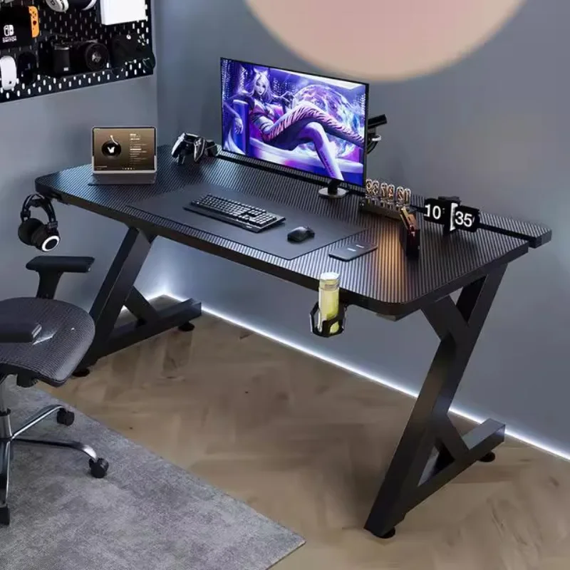 Q Minimalist Black Computer De - Desk Setup Black ulasan dan harga