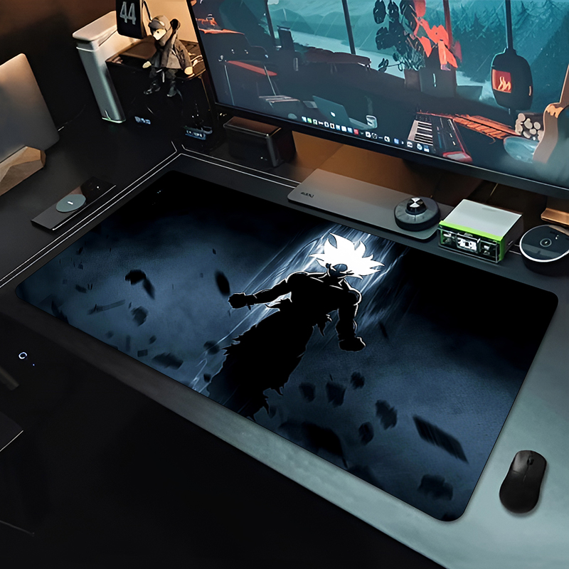 DBZ Black Anime Mouse Pad Drag - Desk Setup Black ulasan dan harga