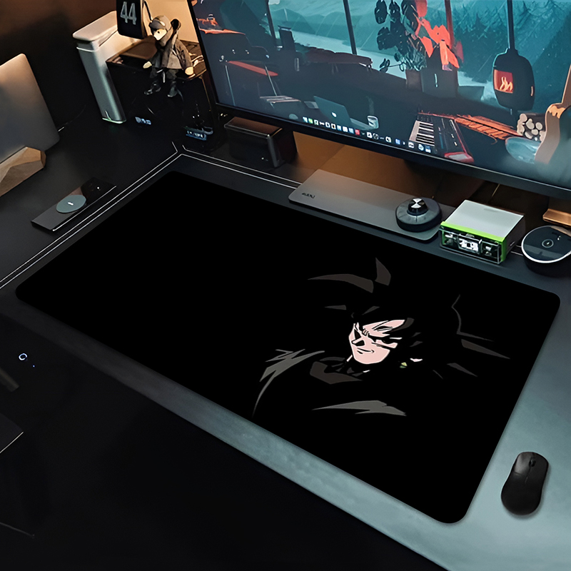 DBZ Black Anime Mouse Pad Drag - Desk Setup Black ulasan dan harga