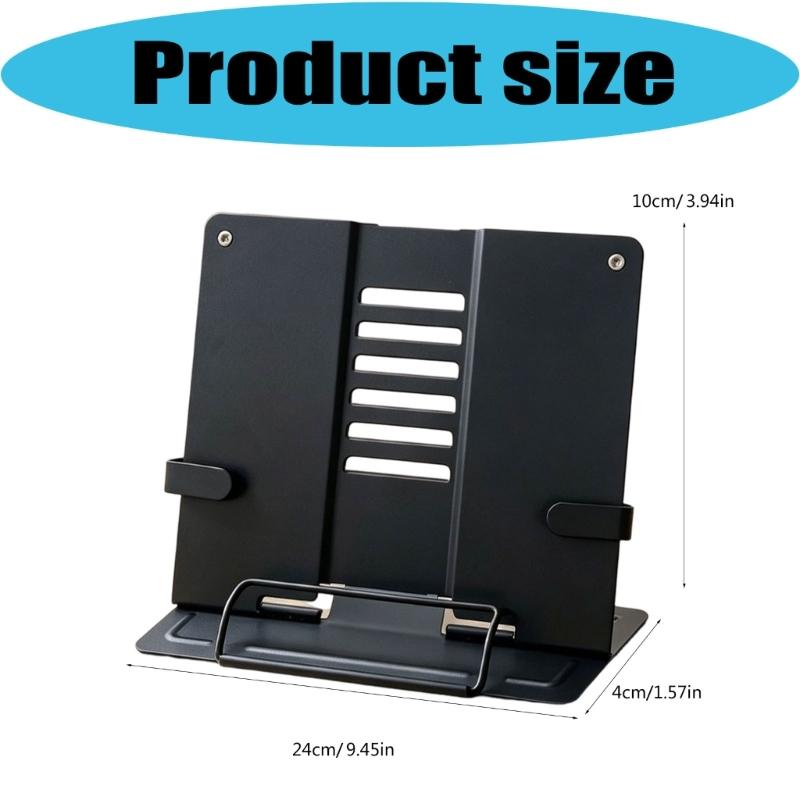 Y1UB Metal Book Holders Stand  - Desk Setup Books ulasan dan harga