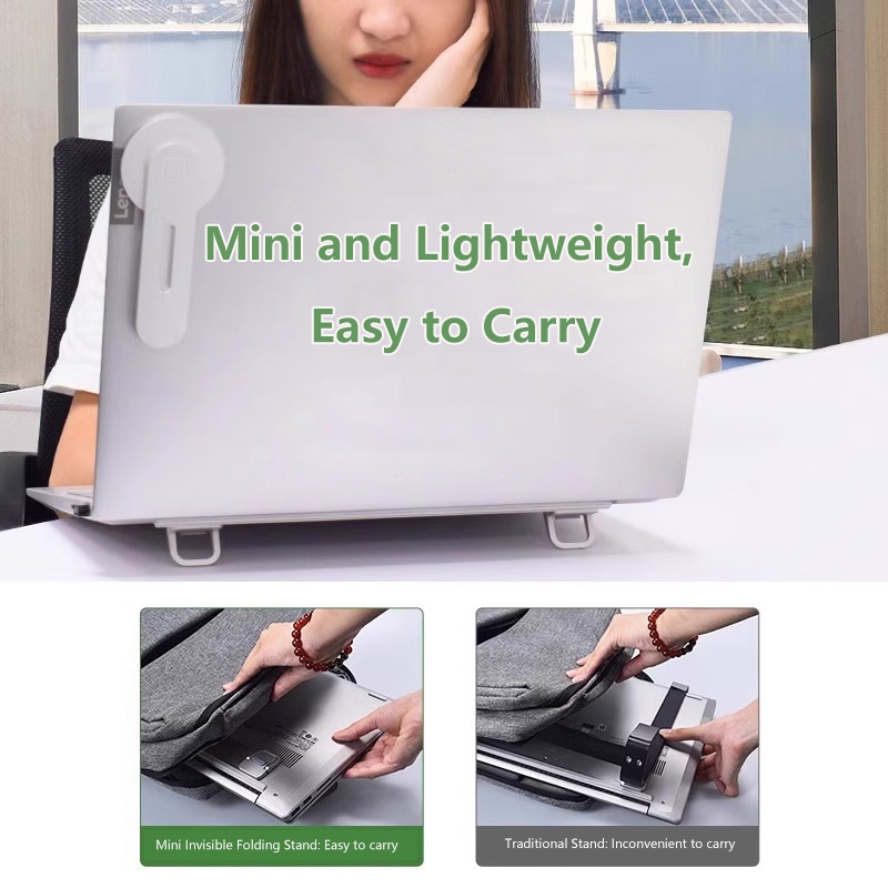 Mini Portable Laptop Stand Hol - Desk Setup Ideas ulasan dan harga