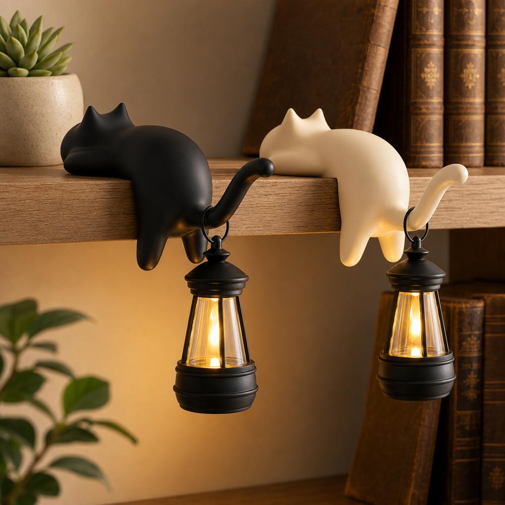 3D Printed Cat Shelf Hanger Ni - Desk Setup Black ulasan dan harga