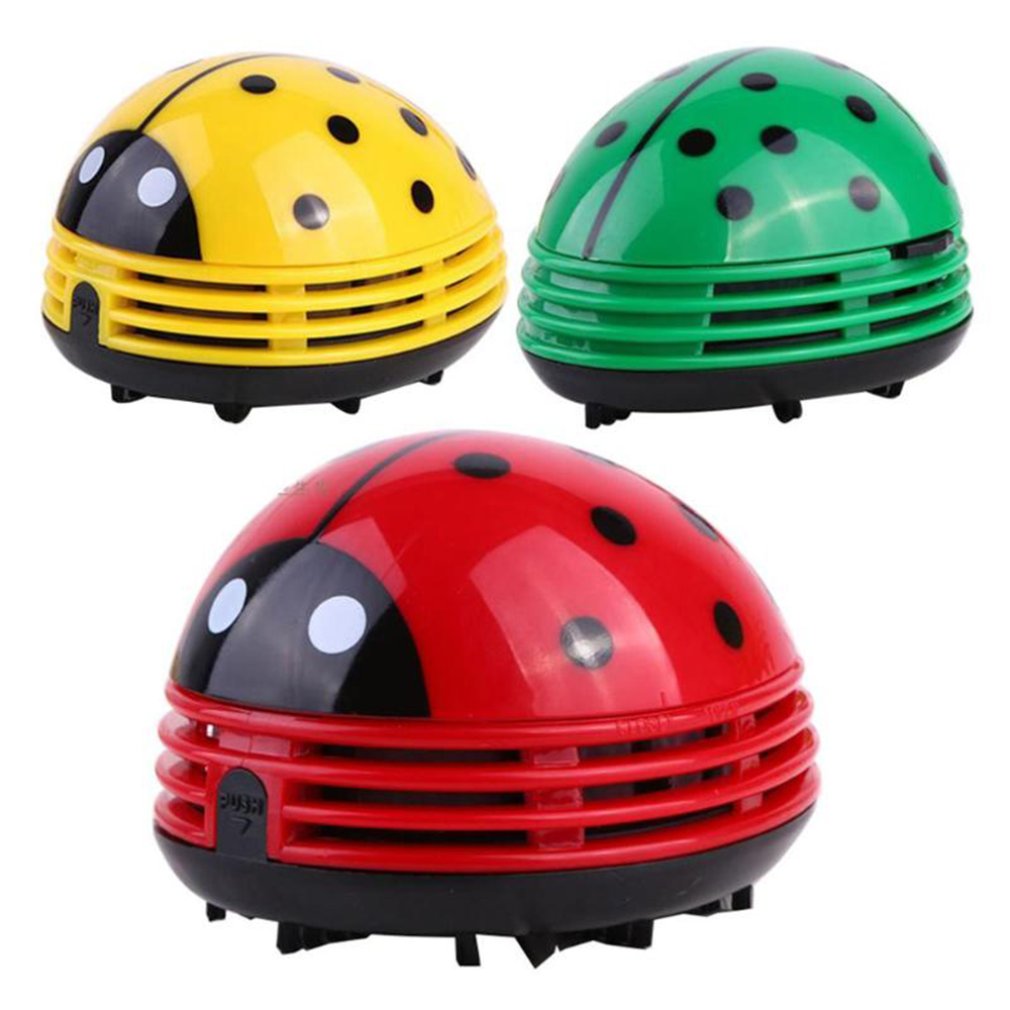 Cute Ladybug Desktop Vacuum Cl - Desk Setup Clean ulasan dan harga
