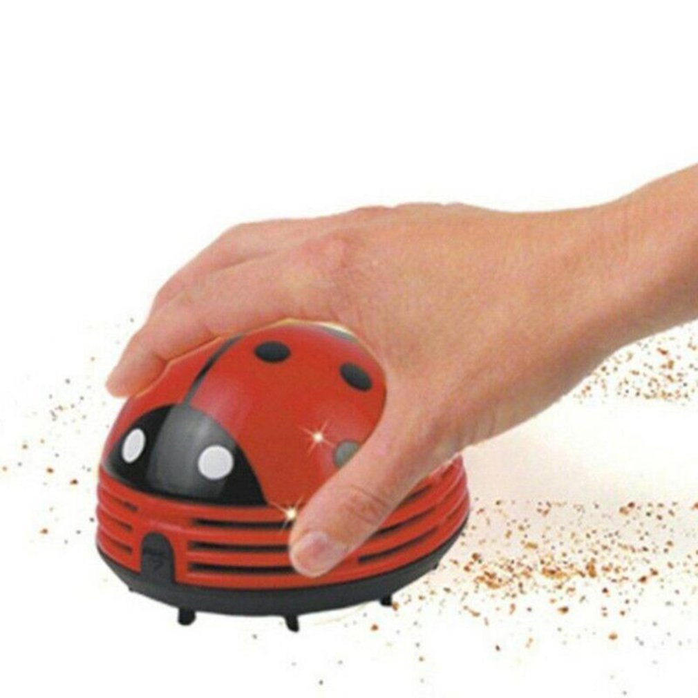 Cute Ladybug Desktop Vacuum Cl - Desk Setup Clean ulasan dan harga