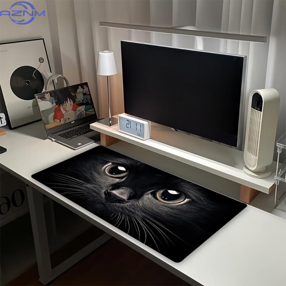 Dark Cat Eyes Large Gaming Mou - Desk Setup Dark ulasan dan harga