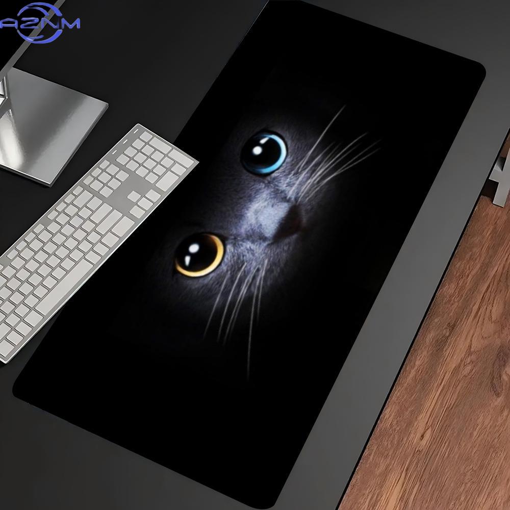 Dark Cat Eyes Large Gaming Mou - Desk Setup Dark ulasan dan harga