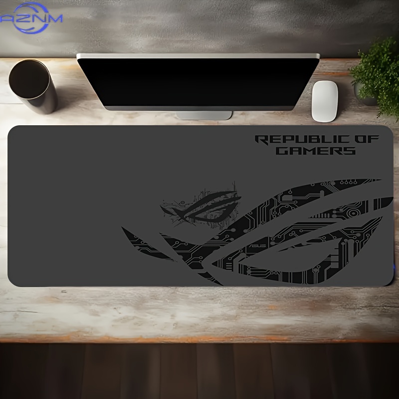 1pc Large Gaming Mouse Pad ROG - Desk Setup Gadgets ulasan dan harga
