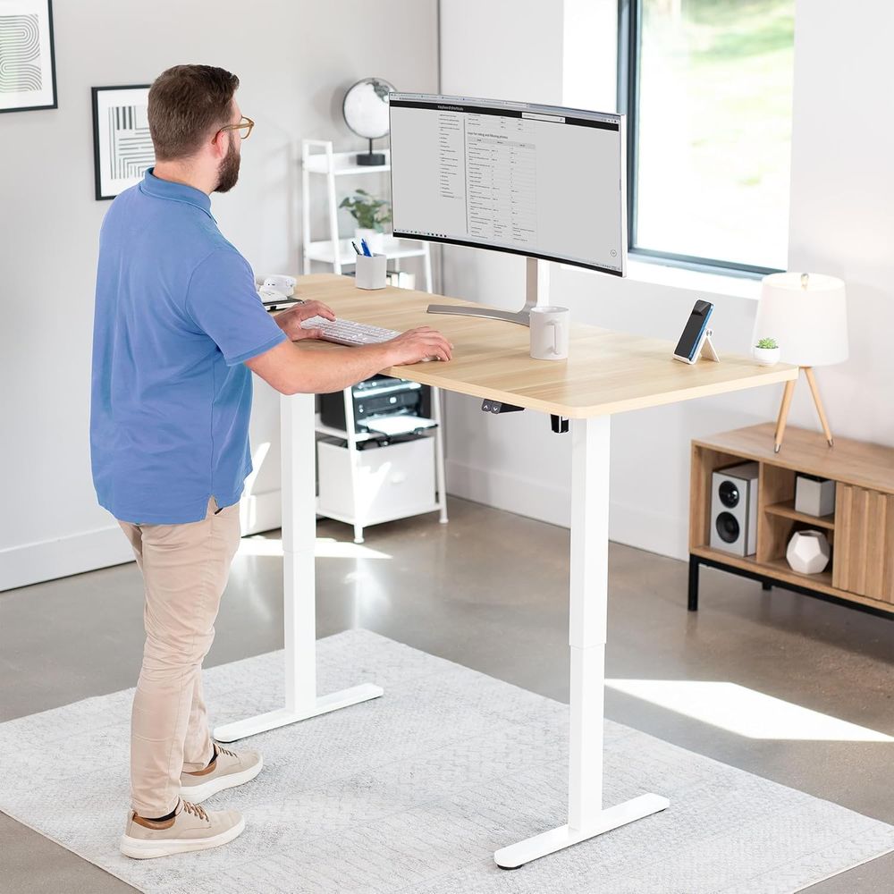 Electric 71 x 30 inch Stand Up - Desk Setup Kit ulasan dan harga