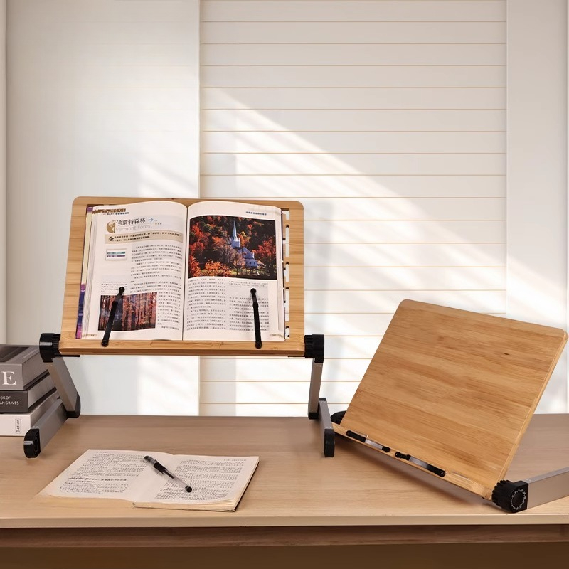 Adjustable Bamboo Bed Desk Fol - Desk Setup Books ulasan dan harga