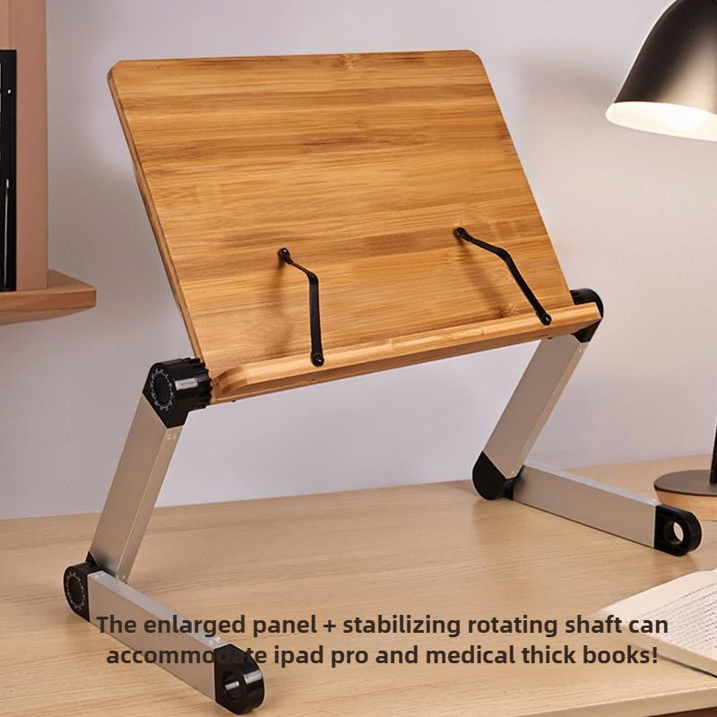 Adjustable Bamboo Bed Desk Fol - Desk Setup Books ulasan dan harga