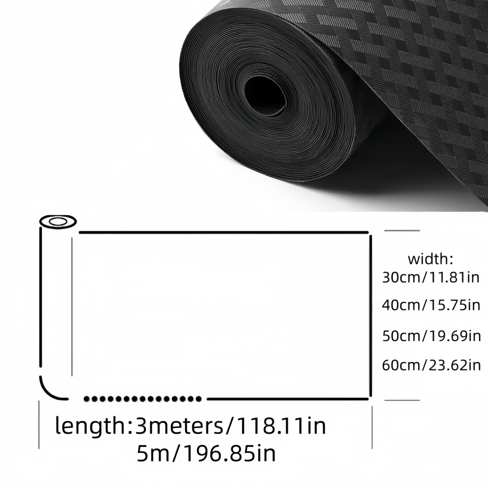 1pc 3m/5m Black Cabinet Mats D - Desk Drawer Unit ulasan dan harga