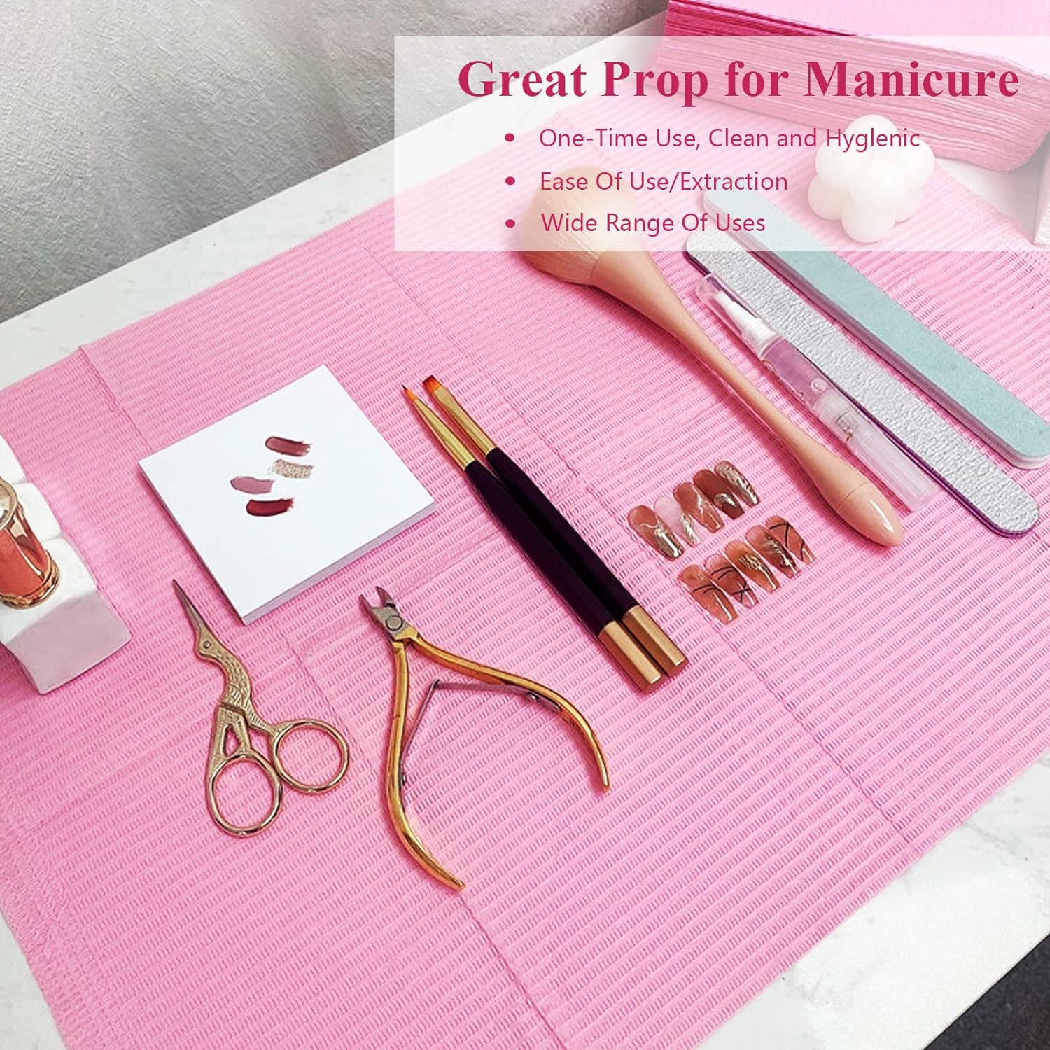 20pcs Disposable Table Mat Nai - Desk Setup Clean ulasan dan harga
