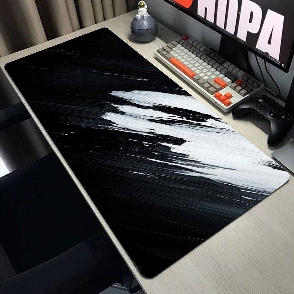 Abstract Fluid Gaming Mouse Pa - Desk Setup Gadgets ulasan dan harga