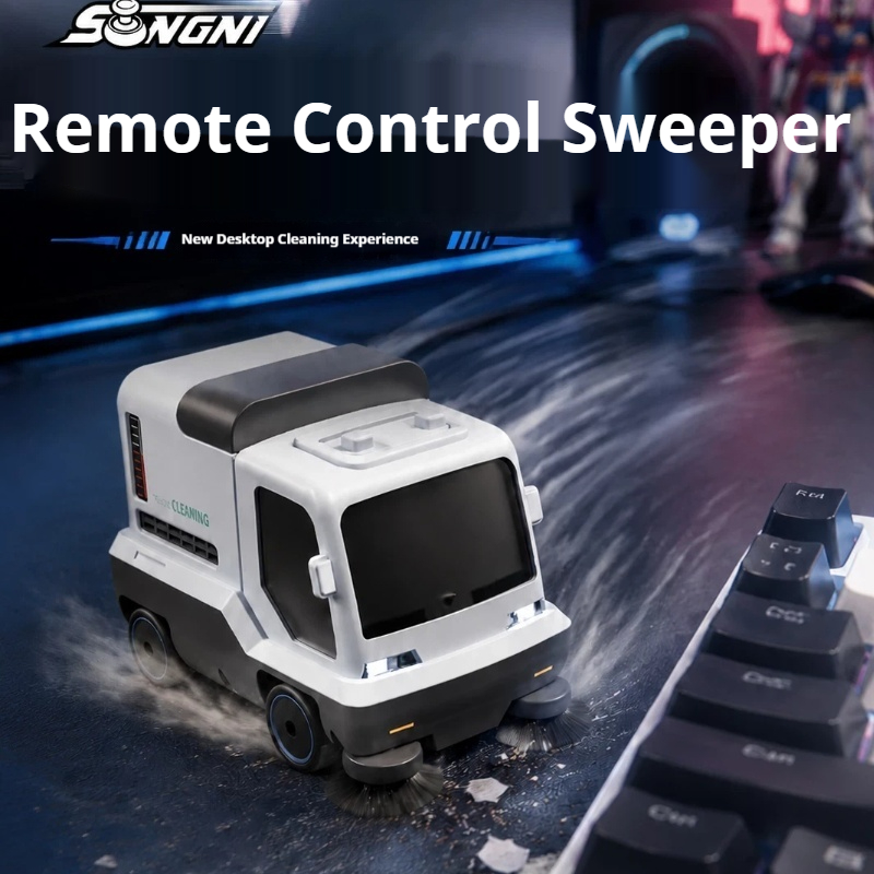 Mini RC Remote Control Vacuum  - Desk Setup Clean ulasan dan harga