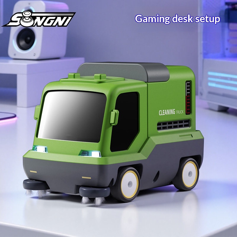 Mini RC Remote Control Vacuum  - Desk Setup Clean ulasan dan harga