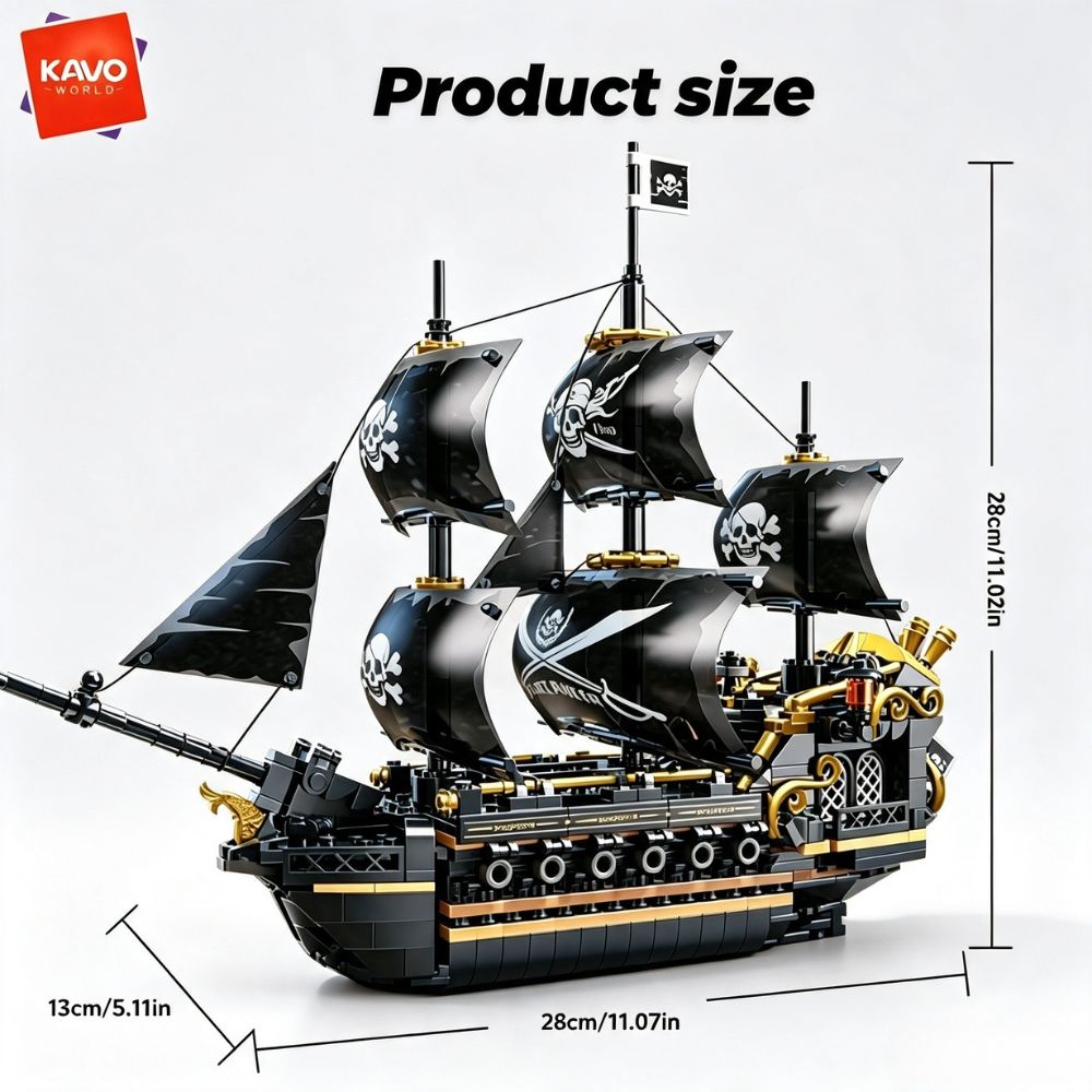 KAVOWORLD 801pcs 1799 Classic  - Desk Setup Kit ulasan dan harga