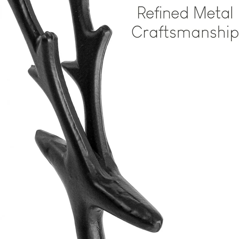 1pc Alloy Christmas Black Rein - Desk Setup Minimalist ulasan dan harga