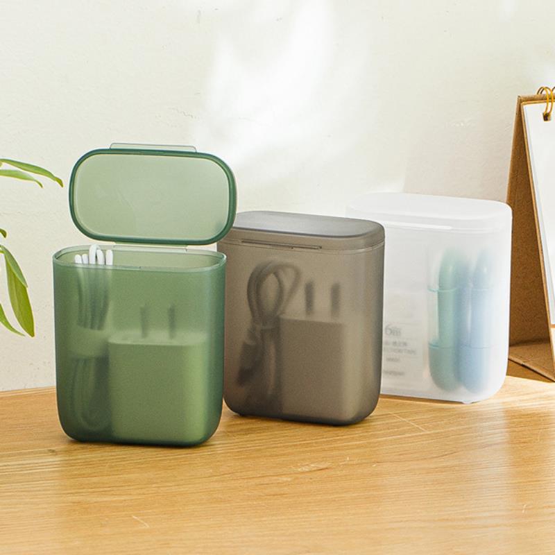 Data Cable Storage Box Earphon - Desk Drawer Unit ulasan dan harga