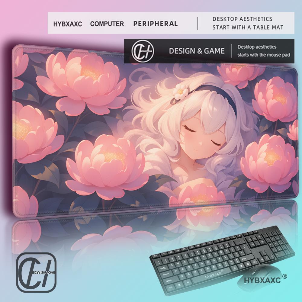 HYBXAXC Kawaii Pink Peony Drea - Desk Setup Dream ulasan dan harga