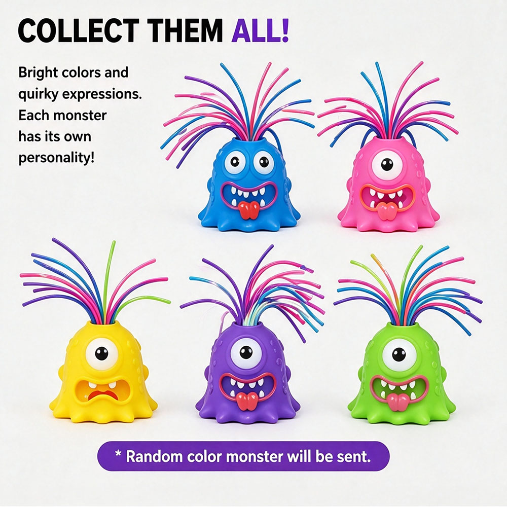 Viral Screaming Monster Hair P - Desk Setup Gadgets ulasan dan harga
