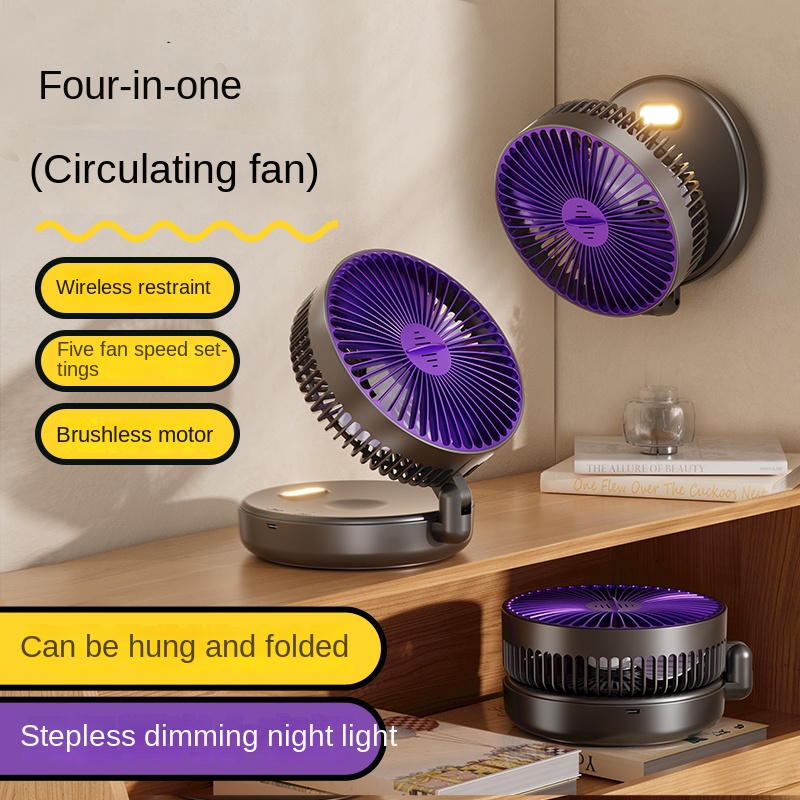 5000mAh Foldable Glow-in-the-D - Desk Setup Dark ulasan dan harga