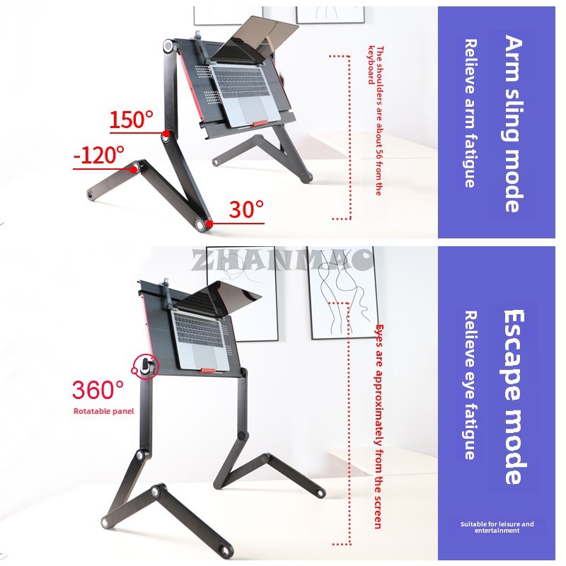 Lying Flat on The Bed, Laptop  - Desk Setup Ideas ulasan dan harga
