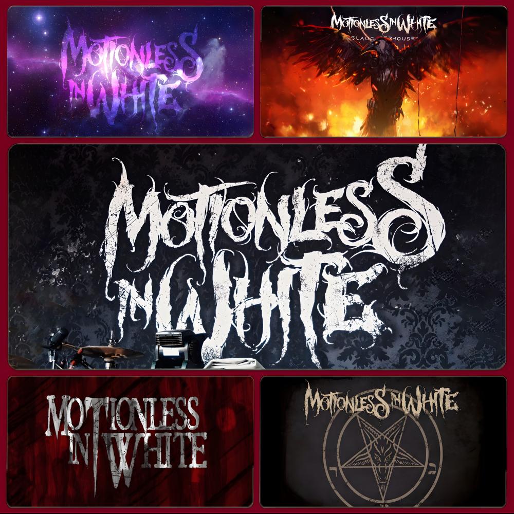 Dark Rock Band M-Motionless In - Desk Setup Dark ulasan dan harga